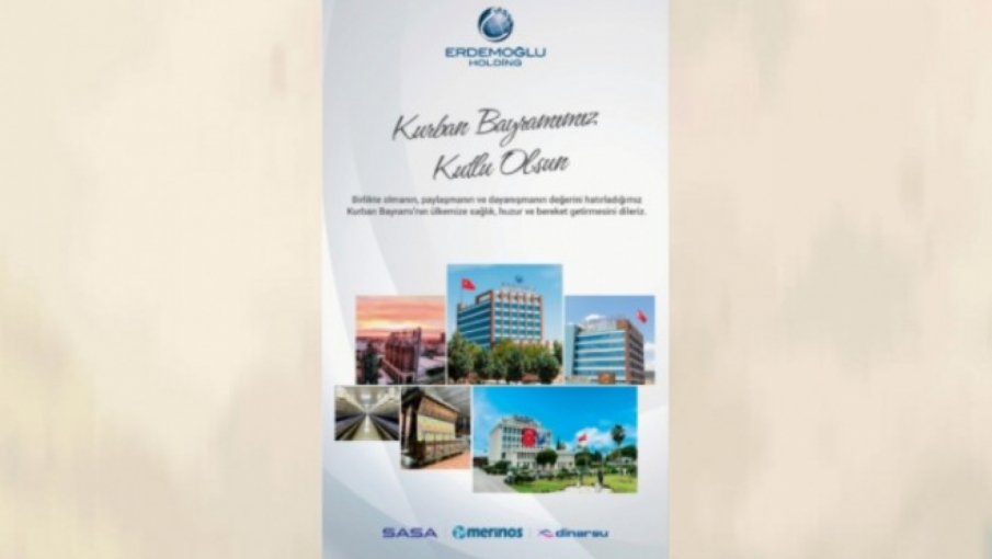 Erdemoğlu Holding Kurban Bayramı Kutlama İlanı